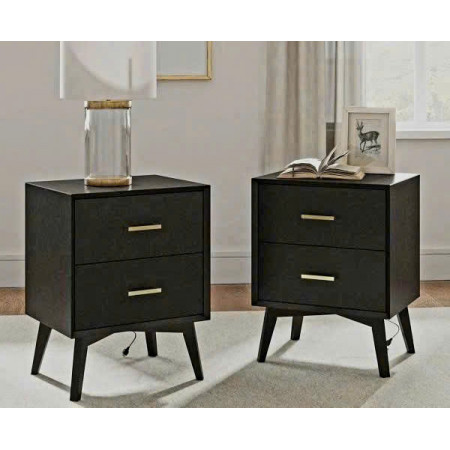 W010039471 : Tủ 02 Ngăn + Tích Hợp Cổng USB